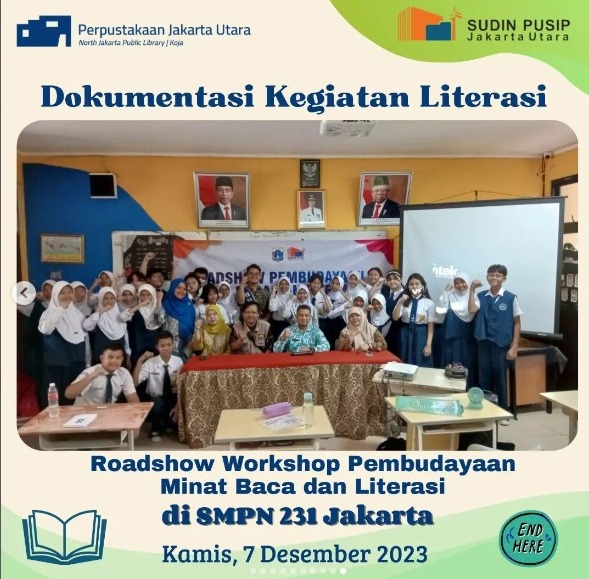 Roadshow Workshop Pembudayaan Minat Baca Dan Literasi